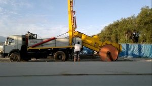 Камаз 4325 портальный кран