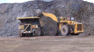 Большой карьерный фронтальный погрузчик LeTourneau L1850