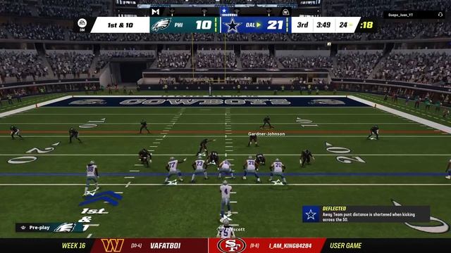 Eagles vs Cowboys redeem смотреть онлайн