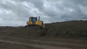 Ильмолово - разработка котлованов «ЛСТ-Аренда» #bulldozer