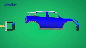 Узнай, как машины собирают на автозаводе  Мультики про машинки