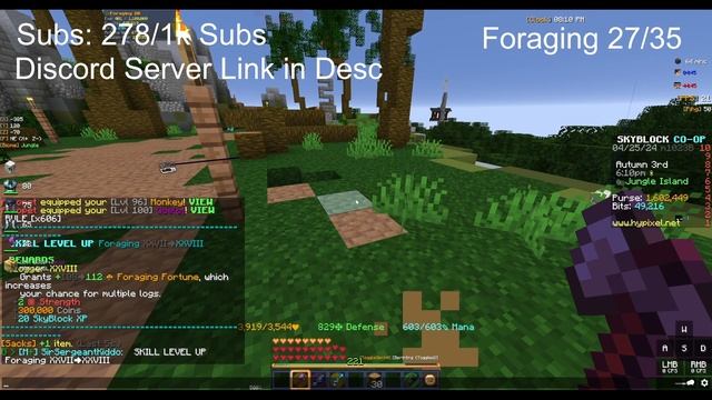 Foraging was Painful but Pleasantly Surprised Me | EP 52 Hypixel Skyblock смотреть онлайн