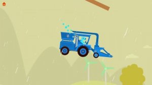 Приключения динозавров - Ферма | Игры с тракторами и грузовиками | Детские игры