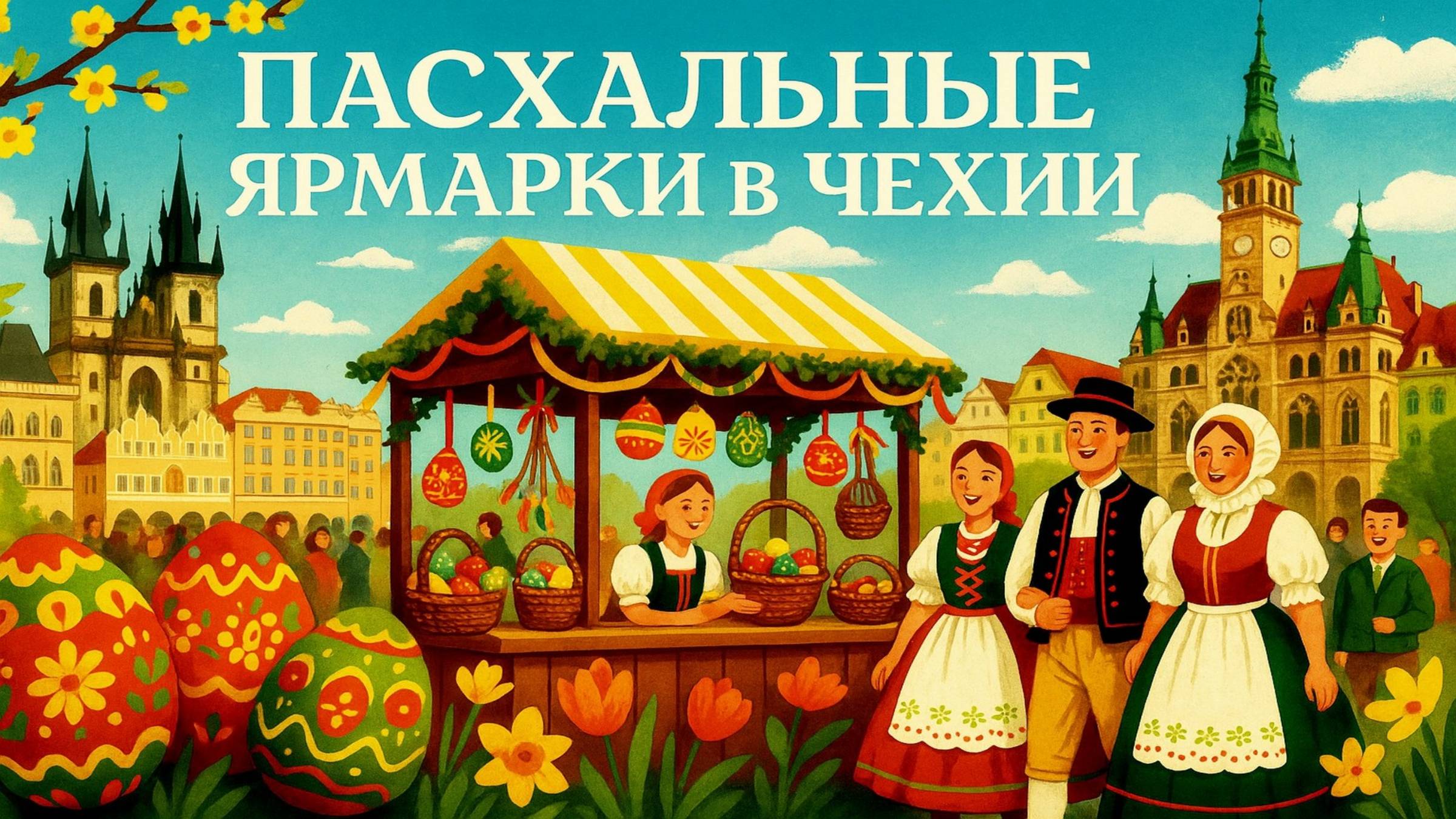 Пасха в Чехии — Ярмарки, традиции и весеннее настроение. Прага, Либерец