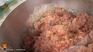 Люля-кебаб приготовленный на садже, на костре