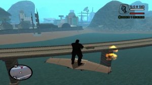 Gta San Andreas : Alien city прохождение #23 (Летающее крыло)