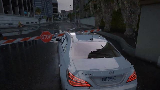 GTA 5 Next Gen Graphics Mod With Realistic Rain + Reshade Gameplay
