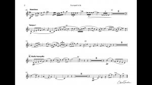 Asafyev, Boris - Sonata Bb major in classical style - Yuri Usov trumpet Bb