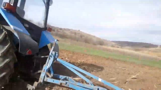 Как пашет плуг RABE WERC с МТЗ 82.1
