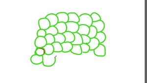 Рисуем мягкую подушку часть 17