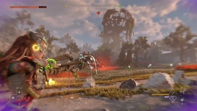 Horizon Forbidden West, Aloy vs Rollerback 2.0,Very hard mode,PS5,gameplay