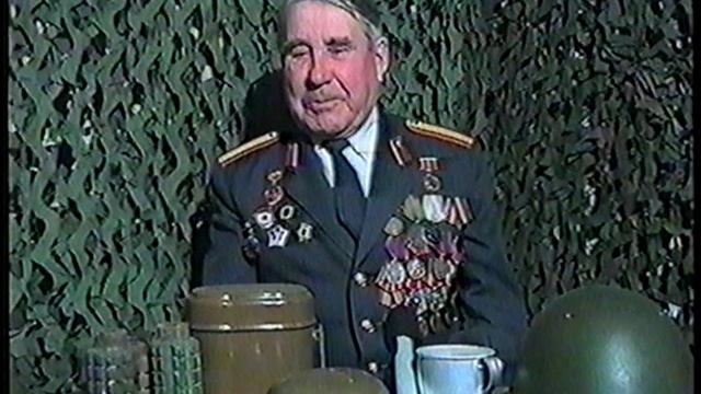 Ветеран ВОВ Фролов Н - Поспелиха 2001г