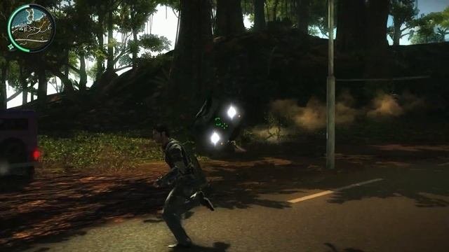 Just Cause 2 Fun With CRAZY Civilian AI Mod