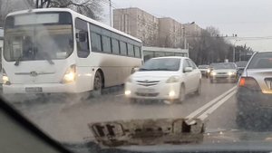 Беспредел автобусов Алматы.