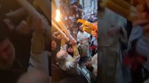 Схождение Благодатного Огня в Иерусалиме, в храме Воскресения Христова. 2025 год. ХРИСТОС ВОСКРЕСЕ!