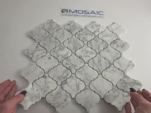Мозаика ARABESCO CARRARA BIANCO