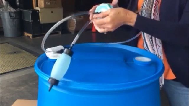 55 Gallon Drum Water Filter Pump смотреть онлайн