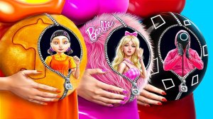 Кукла из Игры в Кальмара беременна! Барби против SGD! Кто лучшая мама