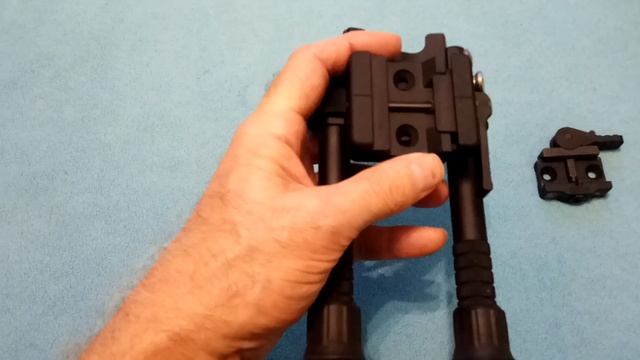 Установка переходника Arca reil/Weaver на сошки BT65-LW17. смотреть онлайн