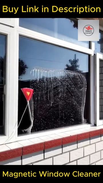 Magnetic Window Cleaner l EMAS Gadgets #reels #viral #shorts #foryou #india #youtubeshorts #uk #usa