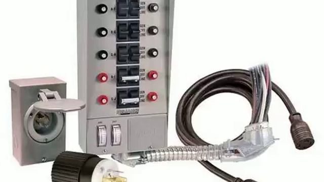 Reliance Controls 31410CRK ProTran 10 Circuit 30 Amp Generator Transfer Switch Kit With Transfer Sw