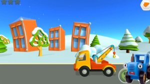 СИНИЙ ТРАКТОР ИГРАЕТ В ИГРЫ ! ЭВАКУАТОР ! ВИДЕО ПРО МАШИНКИ ДЛЯ ДЕТЕЙ