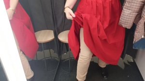 Субботний ВЛОГ👍обзоры и примерки🛍️красное платье ❤️