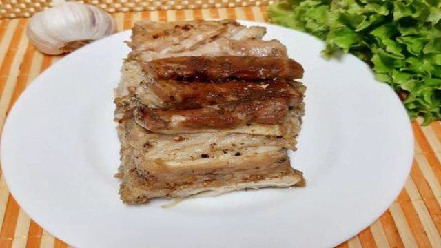 Грудинка в мультиварке
