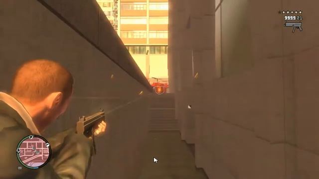 GTA 4 Alderney to Algonquin 6 Star Battle + escape