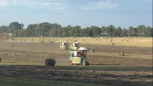 прессование льна Пресс-подборщиками льна Depoortere