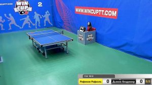 Рафиков Рафаэль 1 - 3 Дьяков Владимир Восток 1 WIN CUP 09.03.2020 Эфир Прямой