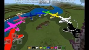 Обзор мода на самолёты и можно ли  плавать под водой на самолёте?(Minecraft)