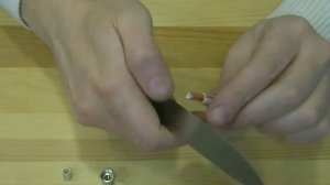зачистки телевизионного кабеля под F-разъём
