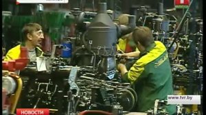 Александр Лукашенко посещает Минский тракторный завод