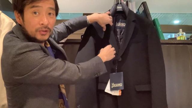 HERNO Cashmere Chester Coat ヘルノカシミアチェスターコート смотреть онлайн