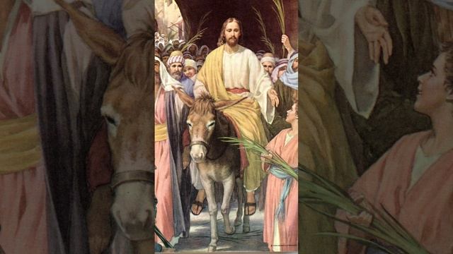 Владимир Глазунов. стихи Я ослик мы идём в Иерусалим.