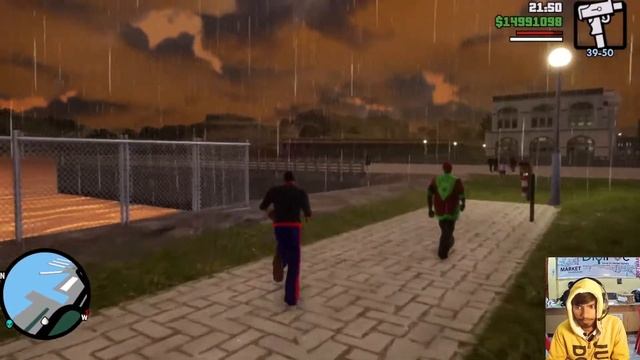 Playing GTA SA Definitive Edition on High Settings | Welcome Back | Gta San Andreas Live | HIndi 🔴