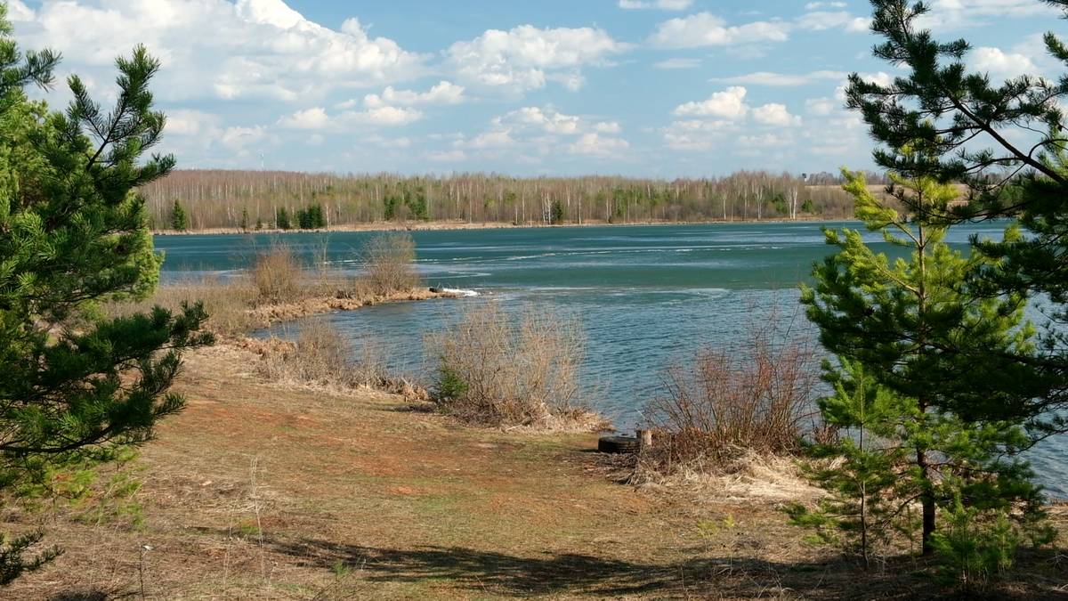 По побережью ПЕЛЁВСКОГО пруда.