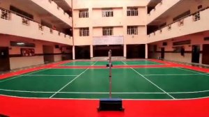 New Olympic Standard Badminton Courts at Central Academy Chittorgarh