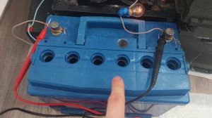 восстановление аккумулятора заменой полюсов. battery restoration