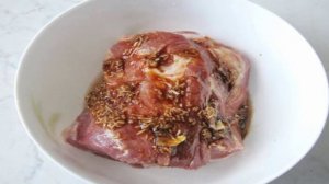 Домашняя буженина в фольге