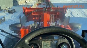 EVERUN ER416 фронтальный погрузчик. Отгрузка клиенту в г.Алапаевск