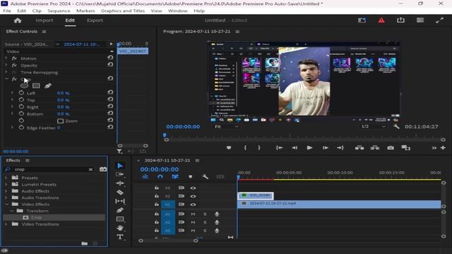 How to Crop Video in Adobe Premiere Pro (2024) смотреть онлайн