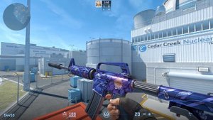 M4A1-S Black Lotus (Minimal Wear) - CS2 Skin Showcase