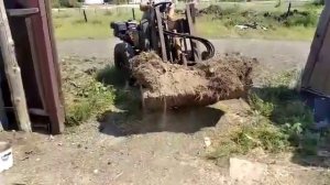 Мини погрузчик на базе уазовских мостов