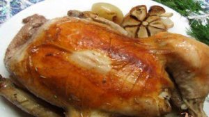 Курица с лимоном и красным вином