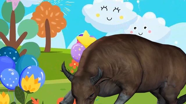 Синий трактор и бык забияка. Как бык забияка хотел стать умным смотреть онлайн