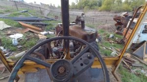 Новый обзор трактора ДТ-75 на колесах и первый запуск двигателя СМД-18.