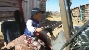 Мой трактор поле переедет