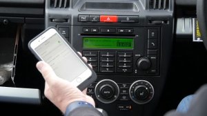 How to pair and debond your iphone to the bluetooth system in a 2006 Landrover Freelander 2